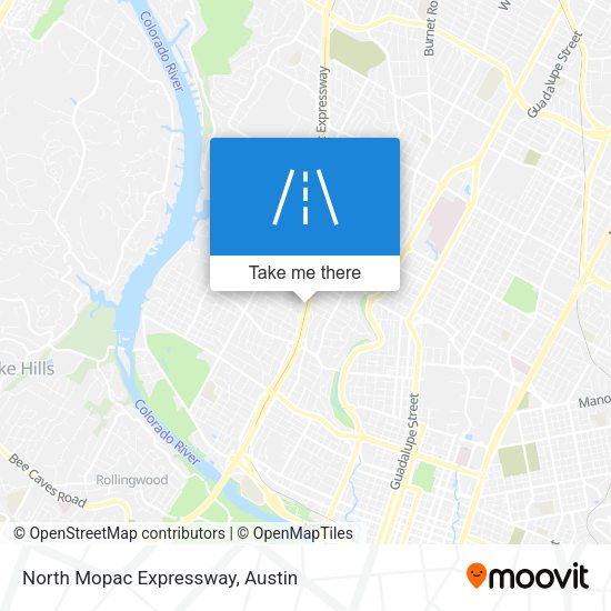 Mapa de North Mopac Expressway