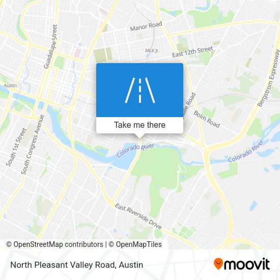 Mapa de North Pleasant Valley Road