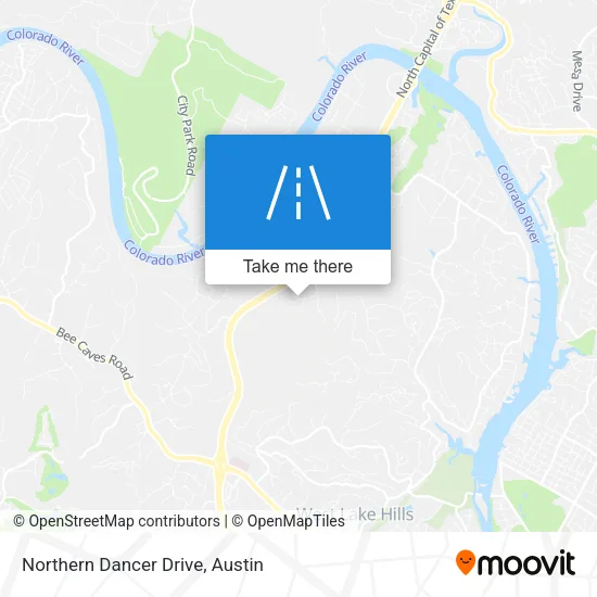 Northern Dancer Drive map