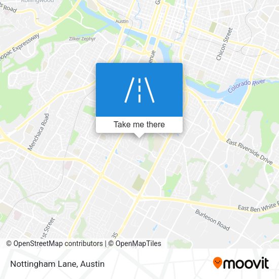 Mapa de Nottingham Lane