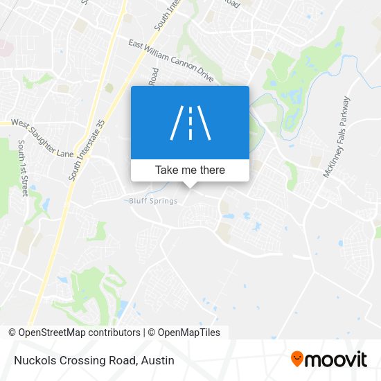 Mapa de Nuckols Crossing Road