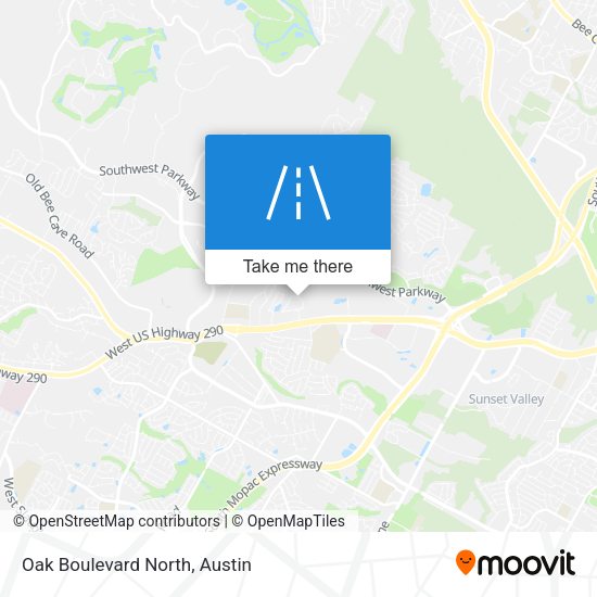 Mapa de Oak Boulevard North