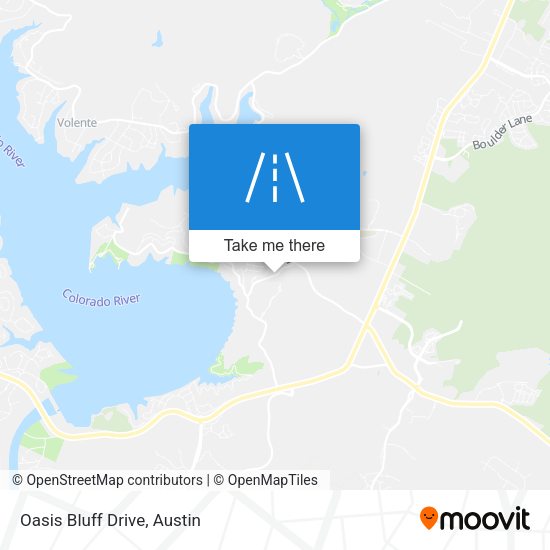 Mapa de Oasis Bluff Drive