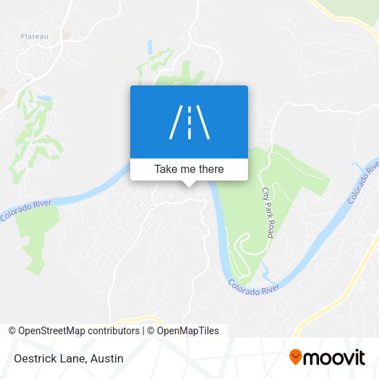 Mapa de Oestrick Lane