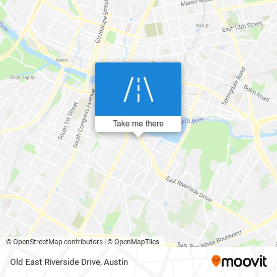 Mapa de Old East Riverside Drive