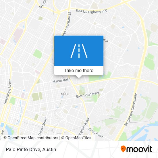 Mapa de Palo Pinto Drive