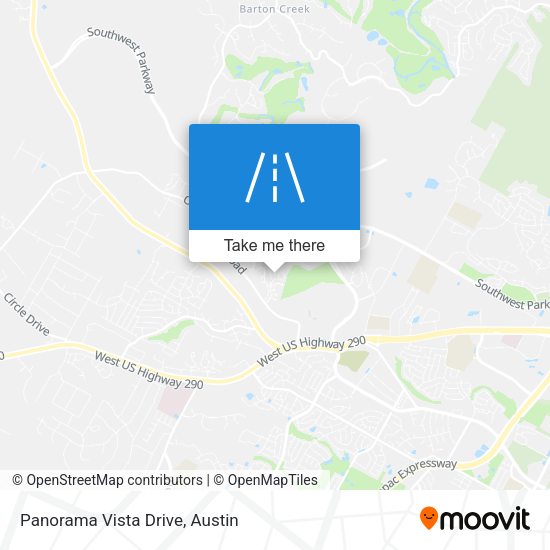 Mapa de Panorama Vista Drive