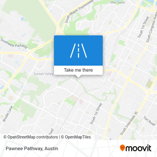 Mapa de Pawnee Pathway
