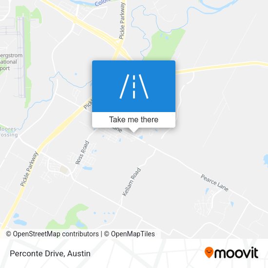 Mapa de Perconte Drive
