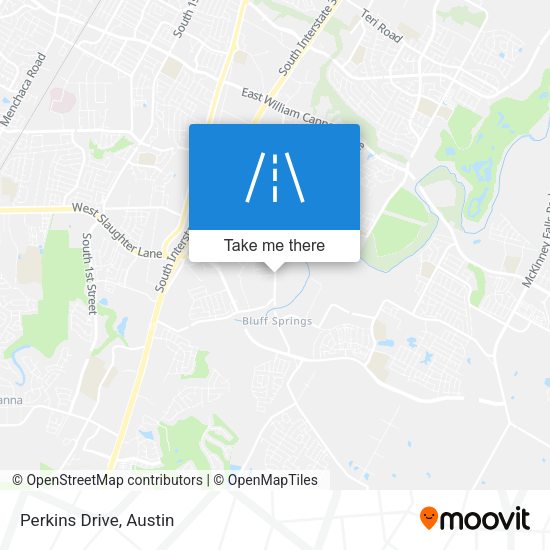 Mapa de Perkins Drive