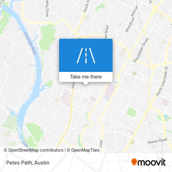 Mapa de Petes Path