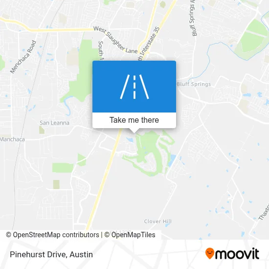 Pinehurst Drive map