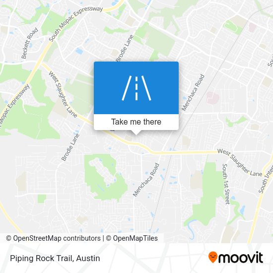 Mapa de Piping Rock Trail
