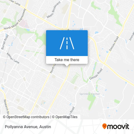 Mapa de Pollyanna Avenue