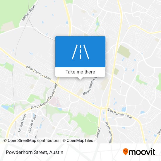 Powderhorn Street map