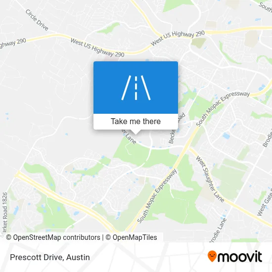 Prescott Drive map