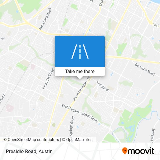 Mapa de Presidio Road