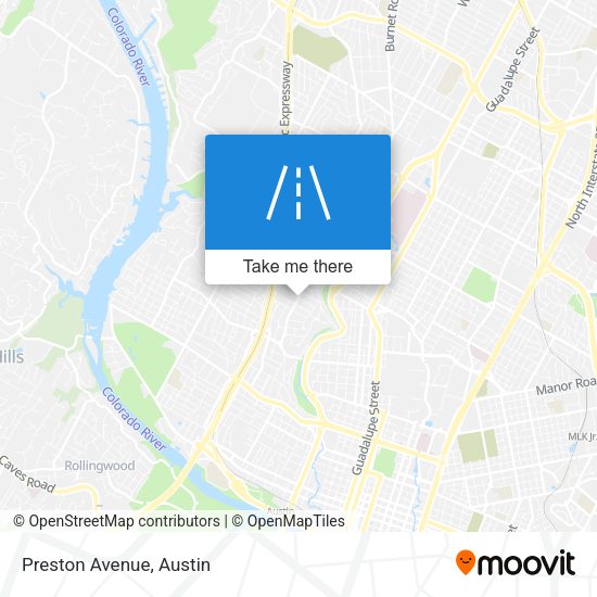 Mapa de Preston Avenue