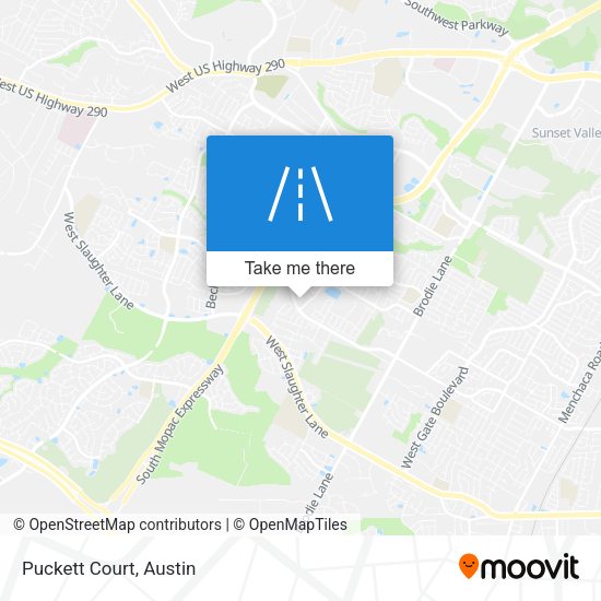 Mapa de Puckett Court