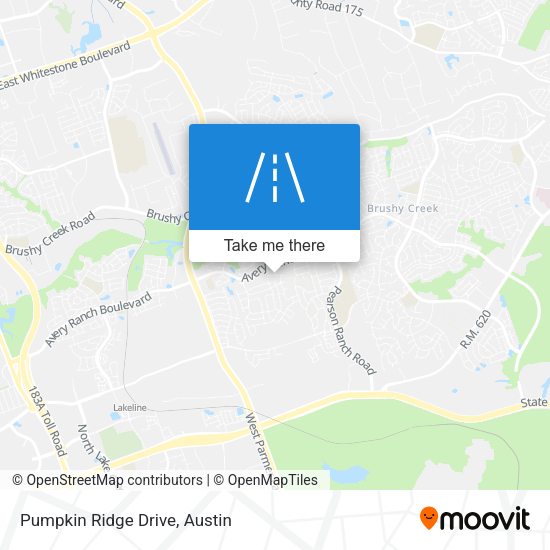 Mapa de Pumpkin Ridge Drive