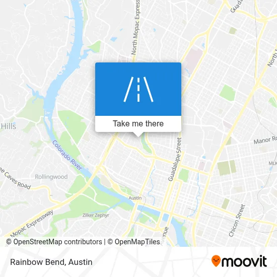 Rainbow Bend map