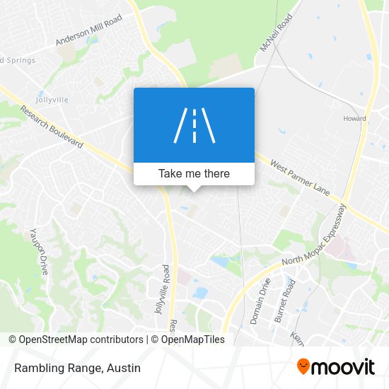 Mapa de Rambling Range