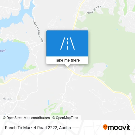 Ranch To Market Road 2222 map