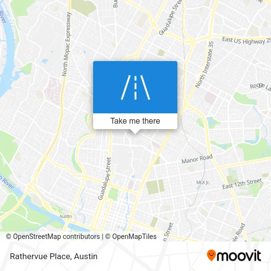 Rathervue Place map