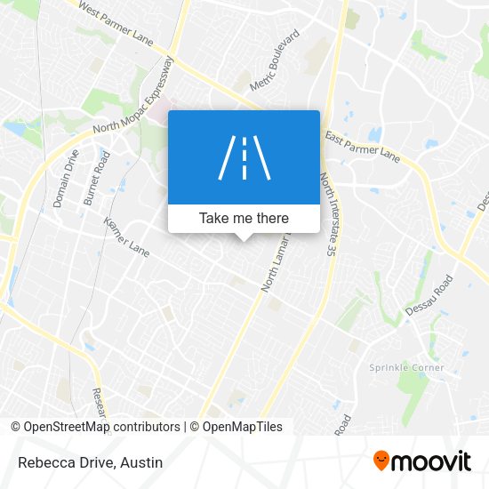 Mapa de Rebecca Drive