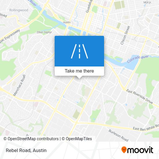 Mapa de Rebel Road