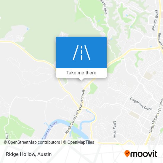 Mapa de Ridge Hollow