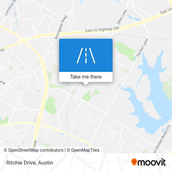 Mapa de Ritchie Drive