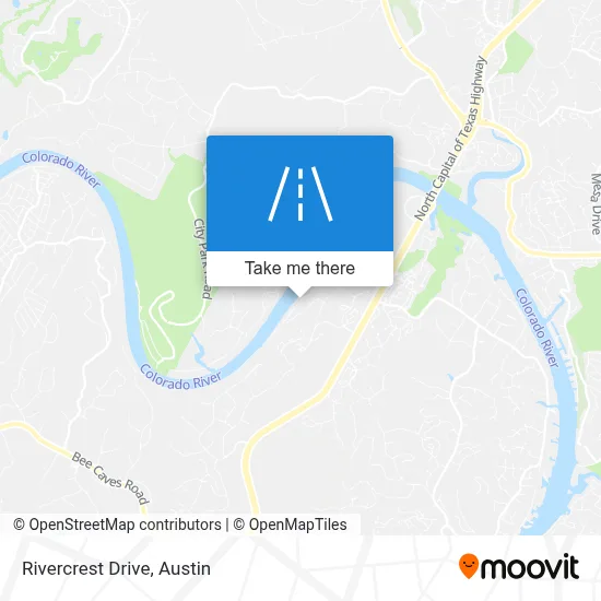 Rivercrest Drive map