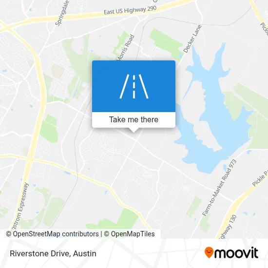 Riverstone Drive map