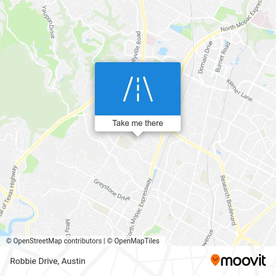 Robbie Drive map
