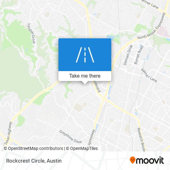 Rockcrest Circle map