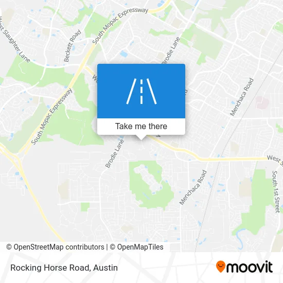 Rocking Horse Road map