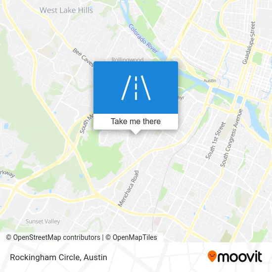 Rockingham Circle map