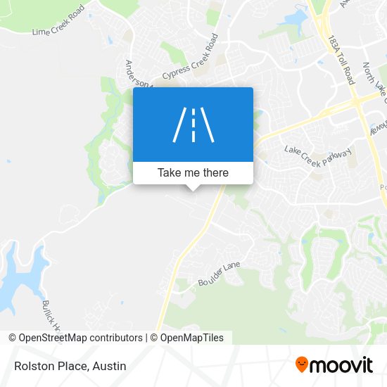 Mapa de Rolston Place