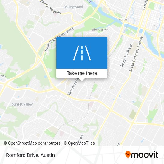 Mapa de Romford Drive