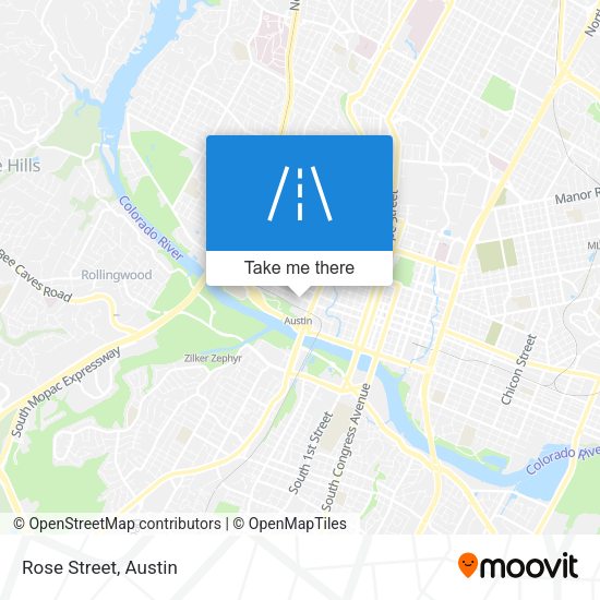 Mapa de Rose Street