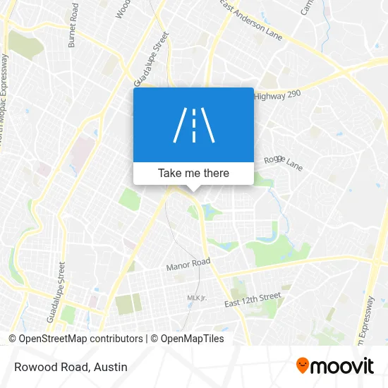 Rowood Road map