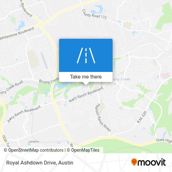 Mapa de Royal Ashdown Drive