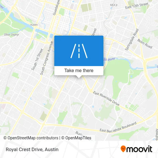 Royal Crest Drive map