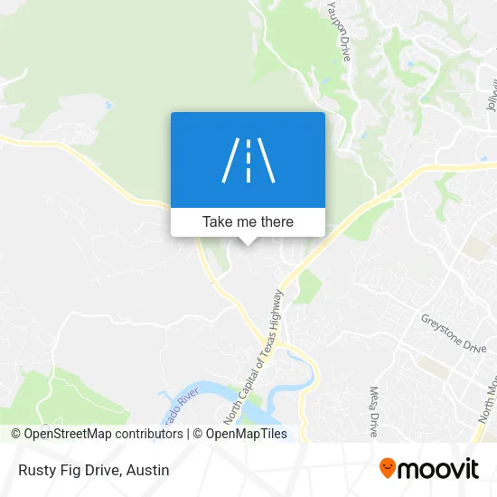 Rusty Fig Drive map