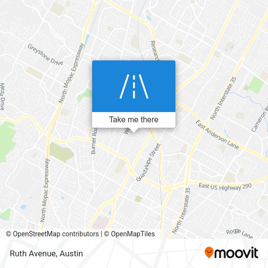 Mapa de Ruth Avenue