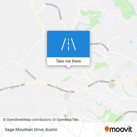 Sage Mountain Drive map