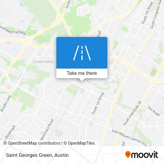 Mapa de Saint Georges Green