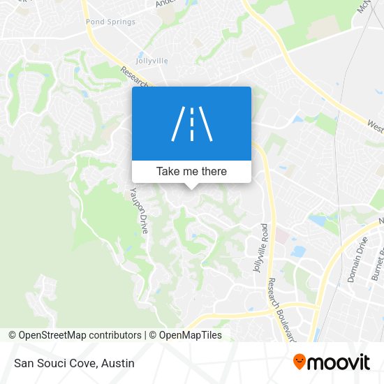 Mapa de San Souci Cove