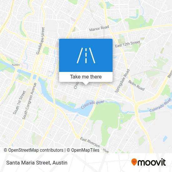 Santa Maria Street map